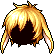 Black Lop Ear Hair, blonde