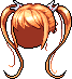 Orchid Hair, orange