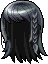 Black Crystal Hair