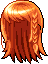Black Crystal Hair, orange