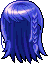 Black Crystal Hair, blue