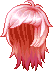 Black Twinkle Hair, red