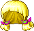 Black Cutesy Hair, blonde