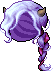 Pure Bouncy Hair, purple