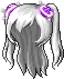 Black Angelic Buster Hair
