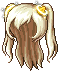 Black Angelic Buster Hair, brown