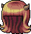 Nova Long Curly Hair, brown