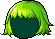Matilda Hair, green