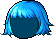 Matilda Hair, blue