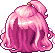 Lilac Hair, red