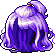 Lilac Hair, purple