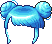 Shaolin Hair, blue