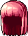 Black Empress Aria Hair, red