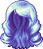 Princess Roll Hair, blue