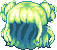 Star Candy Hair, green