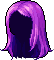 Straight Hair, purple
