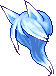 Wolf Tail Hair, blue