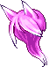 Wolf Tail Hair, purple
