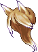 Wolf Tail Hair, brown