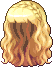 Black Juliet Hair, orange