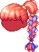 Papaya Hair, red