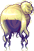 Black Daisy Bun, blonde