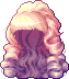 Black Aurora Hair, red
