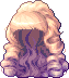 Black Aurora Hair, orange