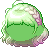White Lavender Hair, green