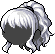 Black Heroine Ponytail, orange