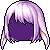 Black Lop Ear Hair, purple