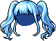Futuroid Female Hair, blue