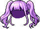 Futuroid Female Hair, purple