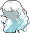 White Fairy Queen Titania Hair