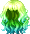 Jubilee Hair, green