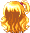 Black Apple Tea Hair, blonde