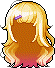 Black Princessy Hair, blonde