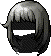 Black Long Bob Hair