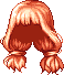 Black Parfait Hair, orange
