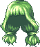 Black Parfait Hair, green