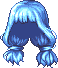 Black Parfait Hair, blue