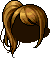 Black Side Ponytail, brown