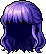 Lily Wave Hair, purple