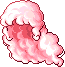 Puffram Hair, red