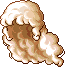 Puffram Hair, brown