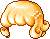 Black Cruller Hair, orange