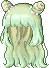 Wonder Bunny Hair, green