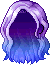 Black Lovely Lass Hair, purple