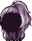 Black Half Up Ponytail
