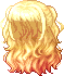 Black Roly Poly Hair, blonde